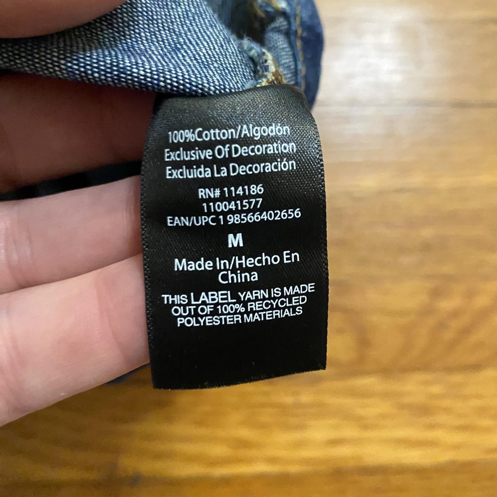 Frye Indigo Denim Long-Sleeve Shirt Dress - Picture 10 of 13